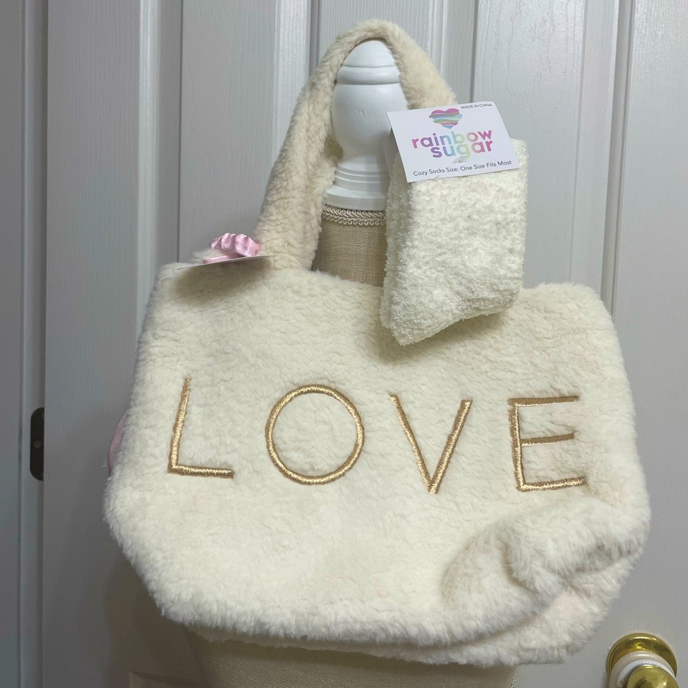 Love tote bag & accessories set
